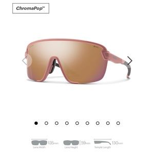 Smith Bobcat Sunglasses Smith x B4BC Chalk Rose w/ Rose Gold Mirror Lens
